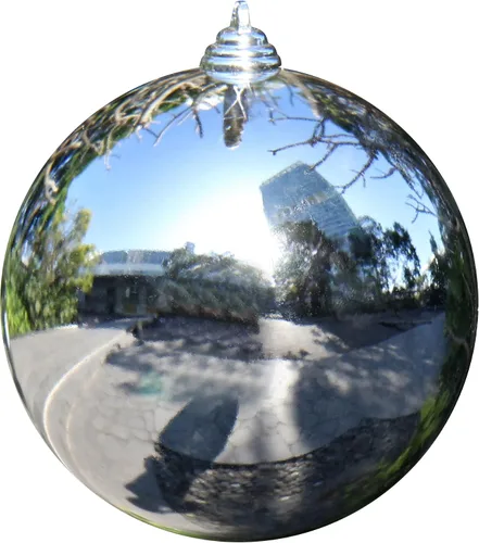 Miniatura 15 de Esferas de adorno de Navidad de 4.7 pulgadas, decoraciones de Navidad grandes, árbol de Navidad, inastillables, grandes, negras, con lazo