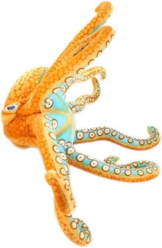 Miniatura 5 de YunNasi Pulpo de peluche grande animal marino de peluche realista pulpo suave juguete para niños 31.5 pulgadas