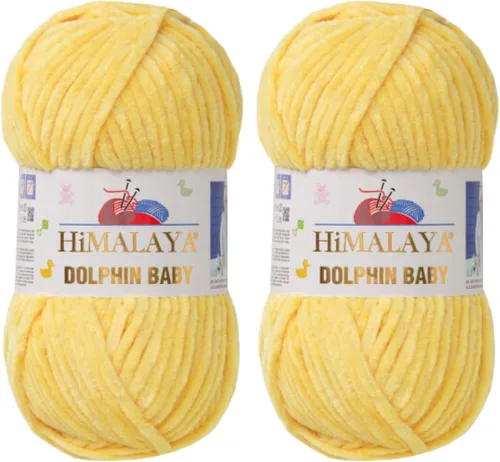Miniatura 45 de Himalaya Dolphin 80301 - Ovillo de lana para tejer, 2 madejas, 264 yardas, 2 x 3.53 oz (80301)