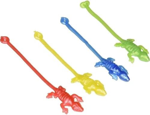 Miniatura 2 de Rhode Island Novelty SKLIZAR Lagartos, paquete de 12, colores surtidos