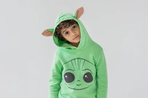 Miniatura 3 de STAR WARS Mandalorian The Child - Disfraz de cosplay con capucha para bebés a niños grandes