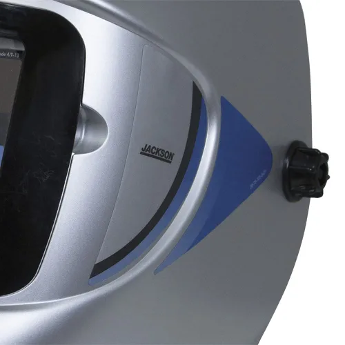 Miniatura 4 de Jackson Safety WH40 - Casco con filtro de oscurecimiento automático variable con energía solar, sombra 9-13, gris, tamaño universal (caja de 4)
