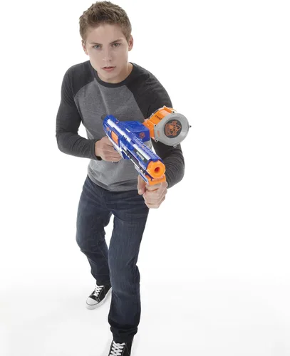 Miniatura 12 de NERF Rampage N-Strike Elite Lanzador de Juguete con Tambor de 25 Dardos Slam Fire para Niños, Adolescentes y Adultos (Exclusivo de Amazon)