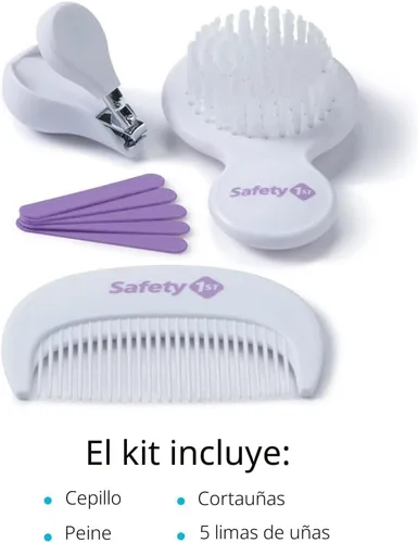 Miniatura 4 de Kit de cuidado y salud del bebé Safety 1st Deluxe, Jugo de Uva en Pirámides, Esenciales para bebés recién nacidos, Talla única, 24 piezas Jugo