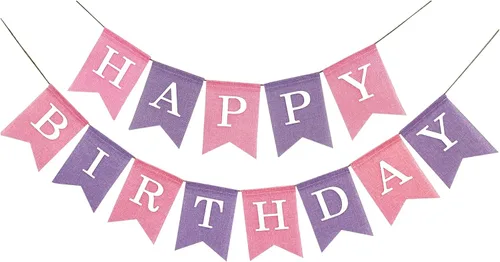 Miniatura 11 de Kit de pancartas personalizadas, 97 banderas de arpillera, letras y números preimpresos blancos, cuerda y aguja de 120 pies, pancarta personalizada