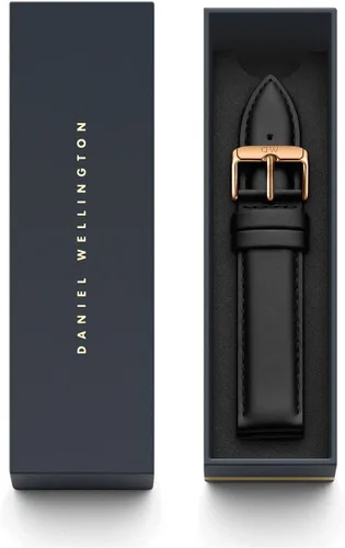 Miniatura 2 de Daniel Wellington Sheffield Sustitución piel Reloj Banda de la mujer, oro rosa