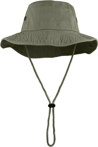 Miniatura 26 de Sombreros de ala ancha para senderismo, pesca, safari, Boonie, 100% algodón, protección solar UV, para hombres y mujeres, actividades al aire libre