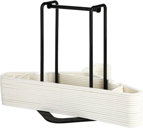 Miniatura 3 de Estante organizador portátil de percha, soporte apilador de almacenamiento para armario, lavandería, limpieza en seco