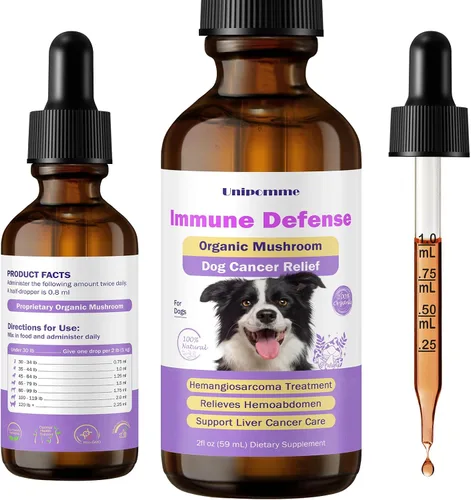 Suplementos para el cáncer de perro – Pet Critical Guard – Defensa inmunológico, salud celular, antioxidantes con hongo cola de pavo – Suplemento