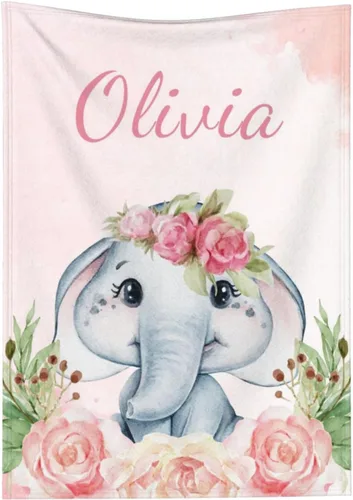 Miniatura 10 de Manta de bebé personalizada con nombre, manta de envolver personalizada con nombre para niñas y niños, recién nacidos, regalos para niños pequeños