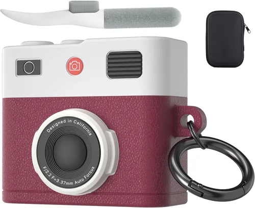 Miniatura 34 de Valkit Funda protectora resistente 2 en 1 para Airpods, a prueba de golpes, funda de Air Pod 2 para hombres y mujeres, con llavero para iPod Skin