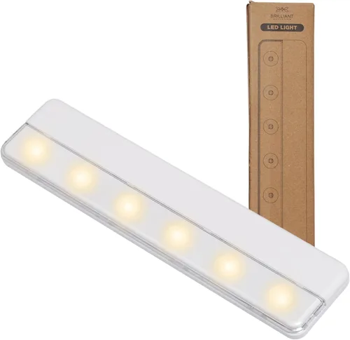 Miniatura 9 de Brilliant Evolution Luces Inalámbricas Táctiles Adhesivas con Control Remoto - 8.5"L Alimentadas por Batería Iluminación LED Bajo Gabinete