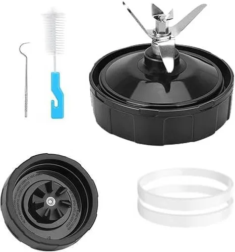 Piezas de repuesto para licuadora Ninja, conjunto de cuchilla extractora de 7 aletas, compatible con Ninja Blenders Auto iQ BL480 BL482 BL642 BL682