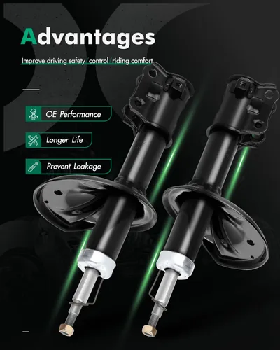 Miniatura 2 de Amortiguadores delanteros, amortiguadores de gas SCITOO para Hyundai Elantra 1996 1997 1998 1999 2000 2001 2002 2003 2004 2005 2006 1997 1998 1999