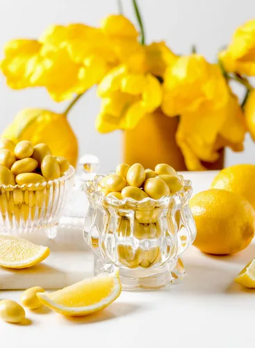 Miniatura 7 de Sconza Lemoncello - Almendras de crema de limón y chocolate blanco, inspiradas en los árboles de limón de Italia, fabricadas en los Estados Unidos