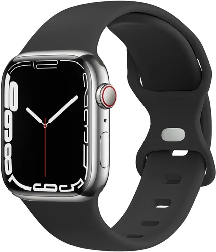 JXGM - Correas compatibles con Apple Watch de 1.49, 1.57, 1.61, 1.65, 1.73, 1.77 pulgadas (38/40/41/42/44/45mm), correas deportivas de repuesto de