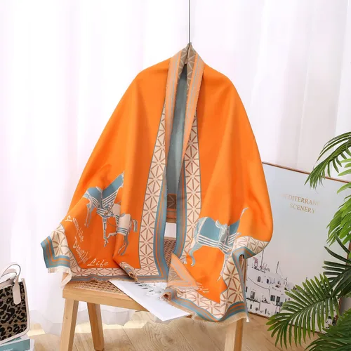 Miniatura 2 de Rinten scarfs for women Scarf Pashmina Shawls large scarf wraps for women scarf shawl Bride Bridesmaid Gifts Evening Dress Shawl