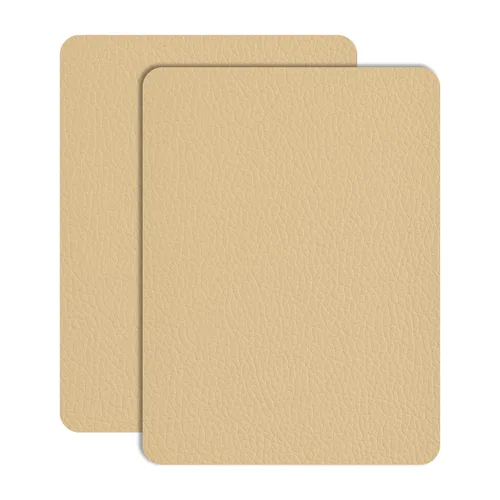 Leather Repair Patch Tape 8×12 inch 2 pcs Furniture Leather Strong Self Adhesive Tape for Sofas Couch Car Seats Cabinets Bags Anti Scratch Patches