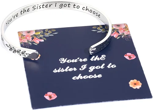Miniatura 2 de M MOOHAM - Pulseras para mujeres y niñas, con mantra, joyería motivacional, divertida, para mejor amiga, mamá, hija, hijo, hermana o sobrina