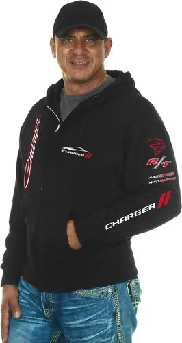 Miniatura 5 de JH DESIGN GROUP Sudadera con capucha Dodge Charger para hombre 3 estilos