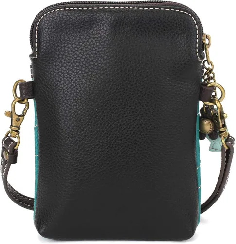 Miniatura 4 de Chala - Bolsa de piel sintética multicolor con correa ajustable para teléfono celular