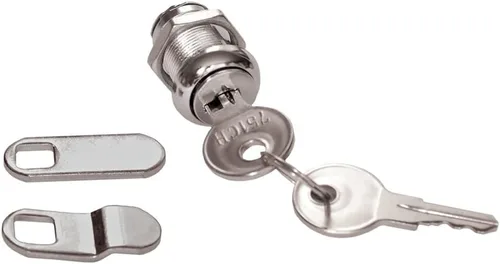 RV Designer L425, cerradura de leva económica, 5/8 pulgadas, código de llave 751, herraje para compartimento, una