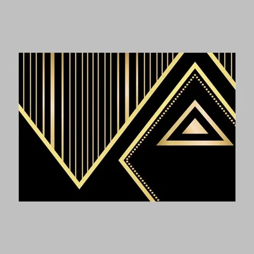 Miniatura 3 de Fondo de cubierta de línea triangular para placa de lámina en caliente, álbumes de recortes, fabricación de papel, marcos de grabación en relieve