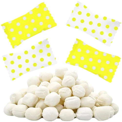 Miniatura 13 de Fruidles Big Dots - Menta para después de la cena, sin grasa, certificado Kosher, envueltas individualmente (rosa brillante, 55 piezas)