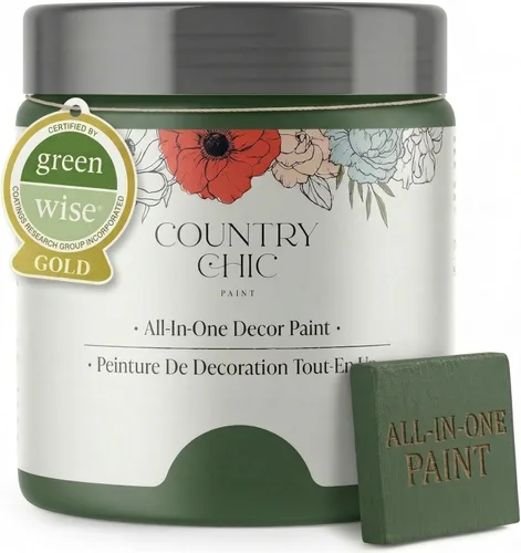 Miniatura 53 de Country Chic Pintura todo en uno estilo tiza para muebles, gabinetes, decoración del hogar, ecológica, acabado mate, imprimación incorporada y capa