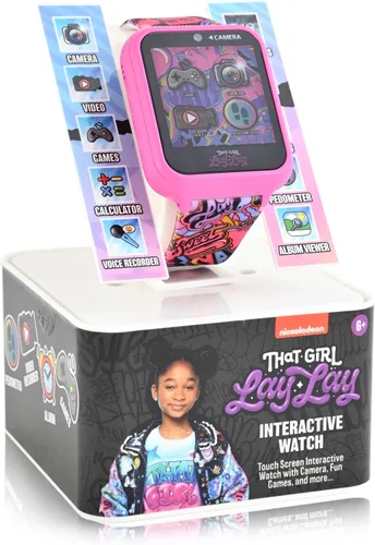 Miniatura 3 de Accutime Reloj inteligente interactivo Lay Lay, Rosado, Moderno