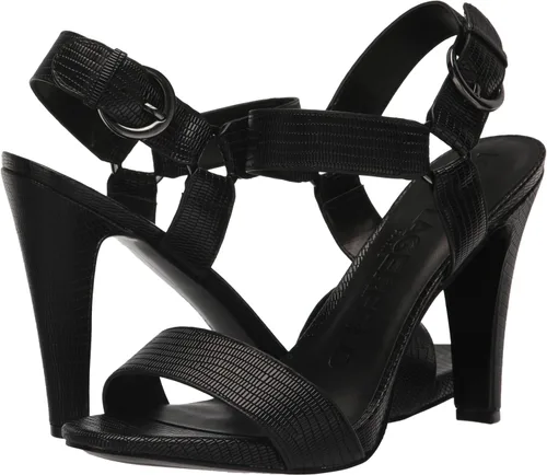 Miniatura 7 de Karl Lagerfeld Paris Sandalias de cuero Cieone con punta abierta para mujer