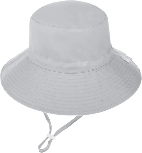 Miniatura 3 de Sombrero de sol para bebé, cara sonriente, sombrero de sol para niños y niñas, gorra ajustable con protección solar UPF 50+