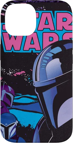 Miniatura 4 de Carcasa de cómic retro para iPhone 16 Star Wars The Mandalorian Bounty Hunters