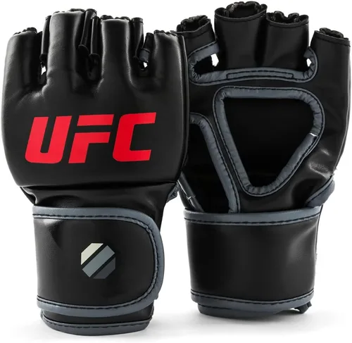 Guantes UFC MMA | Guantes de entrenamiento para sparring, grappling, mitones y saco de boxeo | Principiante a intermedio | Ajuste seguro para