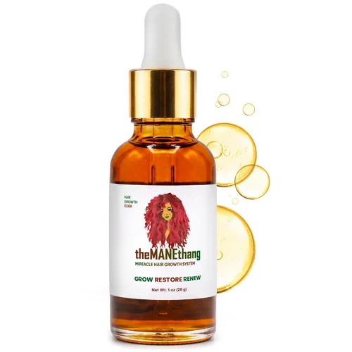Miracle Hair Growth Elixir Mezcla de alto grado de aceite de jojoba y aceite de ricino Aceite orgánico para el cabello seco dañado y aceite de