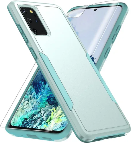 Miniatura 11 de Funda para Galaxy S20 Plus, con protector de pantalla HD [prueba de caídas de grado militar] Funda protectora resistente a prueba de golpes