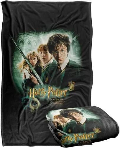 Miniatura 9 de Póster de la Cámara Secretos de Harry Potter, con licencia oficial, manta súper suave de tacto sedoso, 50 x 60 pulgadas
