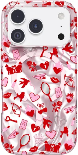 Miniatura 138 de VELVET CAVIAR Funda para iPhone 15, compatible con MagSafe, probada contra caídas de 10 pies, fundas protectoras de diseño, leopardo color rosa
