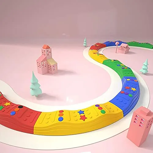 Miniatura 13 de MOCUTEEN Balanceo para niños pequeños, carga máxima, 220 libras, 12 unidades, superficie texturizada antideslizante y almohadillas de goma