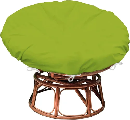 Miniatura 14 de Sqodok Papasan - Fundas de cojín de 50 pulgadas de tela de pana para interiores, lavables a máquina, con cremallera y correas
