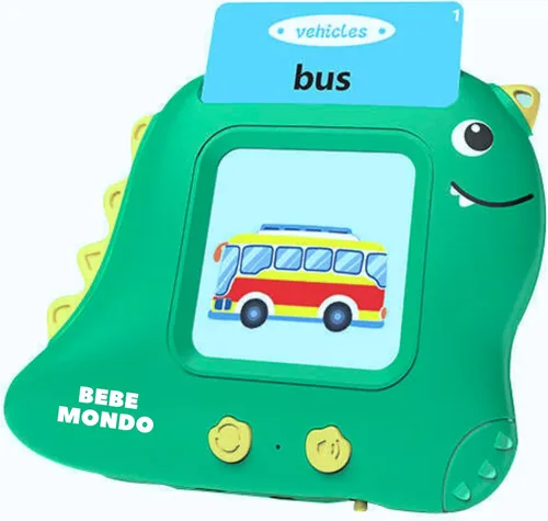 Juguetes Montessori para niños de 1, 2, 3 años, tarjetas flash parlantes para niños pequeños, regalo de cumpleaños de niño y niña, 224 tarjetas de