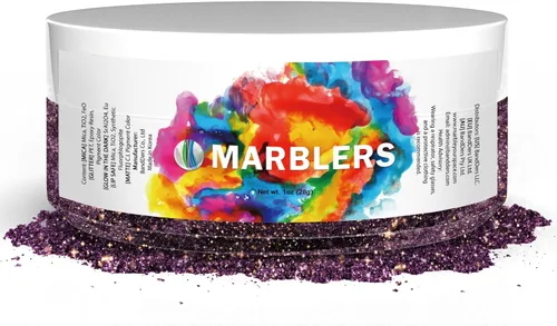 Miniatura 96 de MARBLERS - Polvo de mica de grado cosmético, nacarado, no tóxico, vegano, libre de crueldad, sombra de ojos, esmalte de uñas, arte de uñas, [Gris]