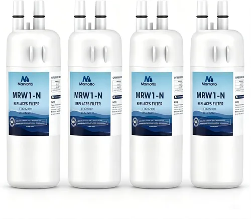 Miniatura 10 de MARRIOTTO EDR1RXD1 Filtro de agua para refrigerador compatible con Whirlpool W10295370A, WHR1RXD1, KAD1RXD1, Filtro 1, W10295370, P4RFWB, P8RFWB2L