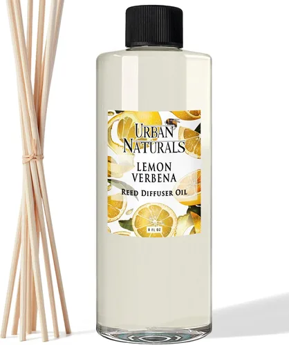 Miniatura 57 de Urban Naturals Recambio de aceite difusor de varillas ámbar y lavanda, lavanda relajante, ámbar cálido, aroma calmante para habitación, 4 onzas +