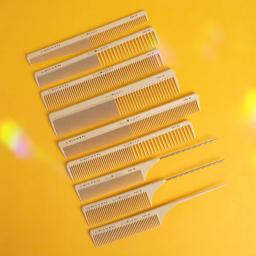 Miniatura 6 de Cricket Silkomb Pro-30 Power - Peine de corte de cabello, inyectados de silicona, dientes sin costuras con patrón de dientes dobles para corte