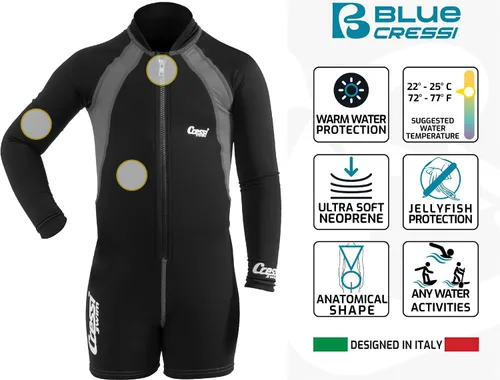 Miniatura 4 de Cressi - Traje corto de neopreno y licra para bebé