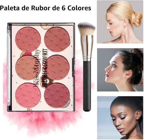 Miniatura 7 de 28 piezas Kit completo de maquillaje todo en uno para mujeres, juego de maquillaje para mujeres y principiantes, sombras de ojos, base, pintalabios