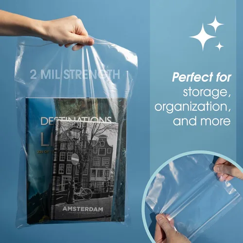 Miniatura 6 de Bolsas reutilizables, 1000 unidades, con cierre