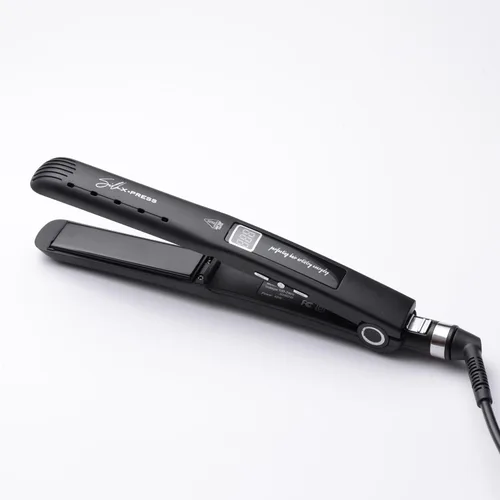 COCCO® Silk Xpress PRO - Plancha plana de cerámica de 1 pulgada, placas de titanio avanzadas con nano cerámica y turmalina, tecnología nano