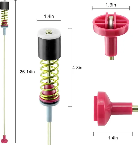 Miniatura 5 de WA50R5200AW/US WA50R5400AV/US WA50T5300AC/US WA45N3050AW/A4 WA45T3200AW/A4 Varillas de suspensión compatibles con varillas de suspensión Sam-sung